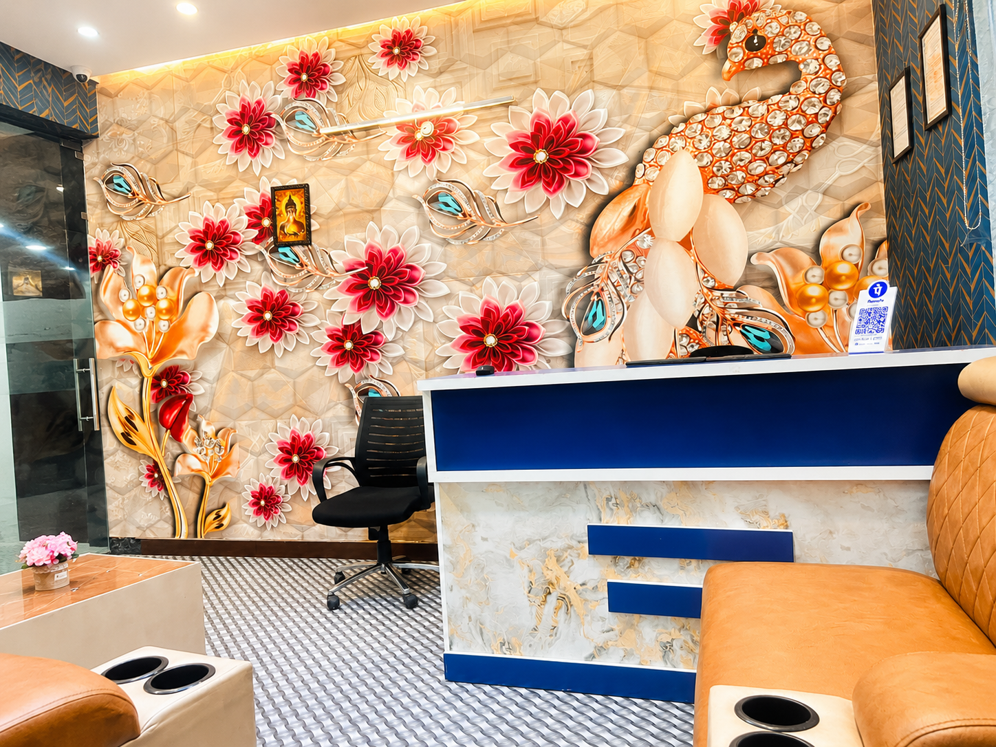 Welcome area at Ayora Wellness Spa