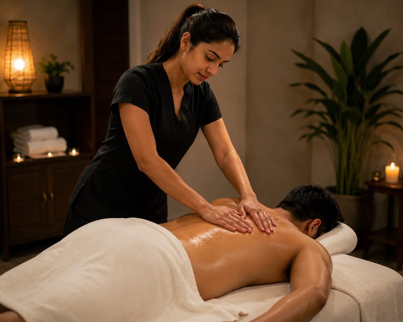 Body scrub treatment